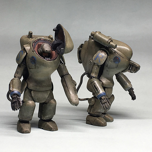 マシーネンクリーガーシリーズ MK-01 1／35ラプター＆ラプーン